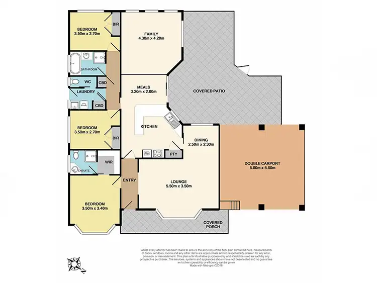 Floorplan of Homely house listing, 4 McMaster Court, Pakenham VIC 3810