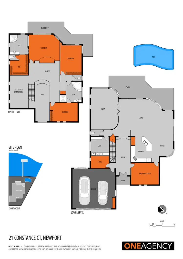 Floorplan of Homely house listing, 21 Constance Court, Newport QLD 4020