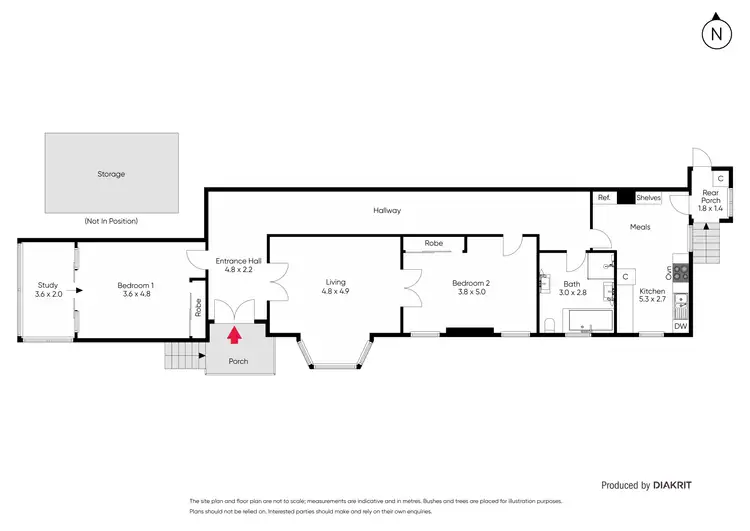 Floorplan of Homely apartment listing, 4/372 Orrong Road, Caulfield North VIC 3161