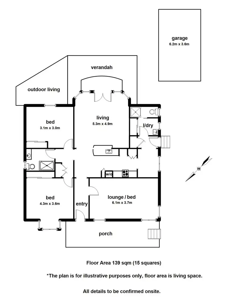 Floorplan of Homely house listing, 58 Morris Road, Upwey VIC 3158