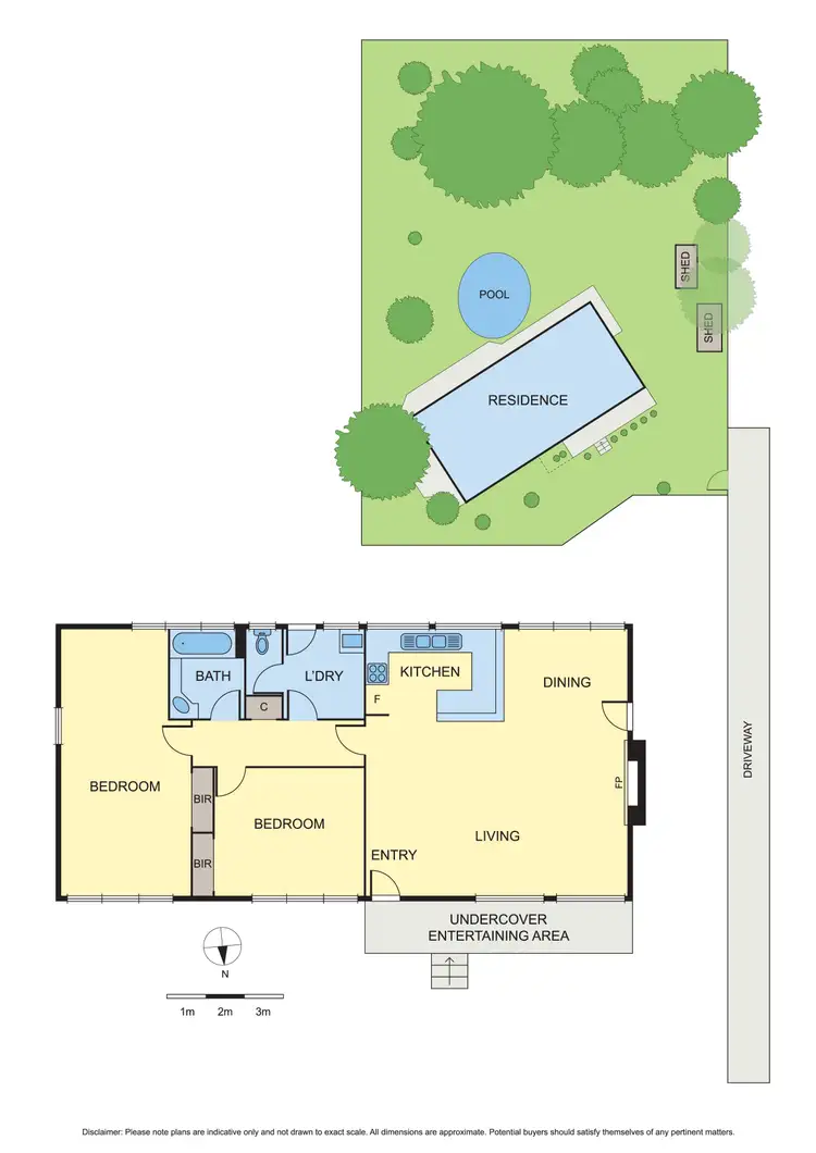 Floorplan of Homely house listing, House 2/11 Hughes Street, Montmorency VIC 3094