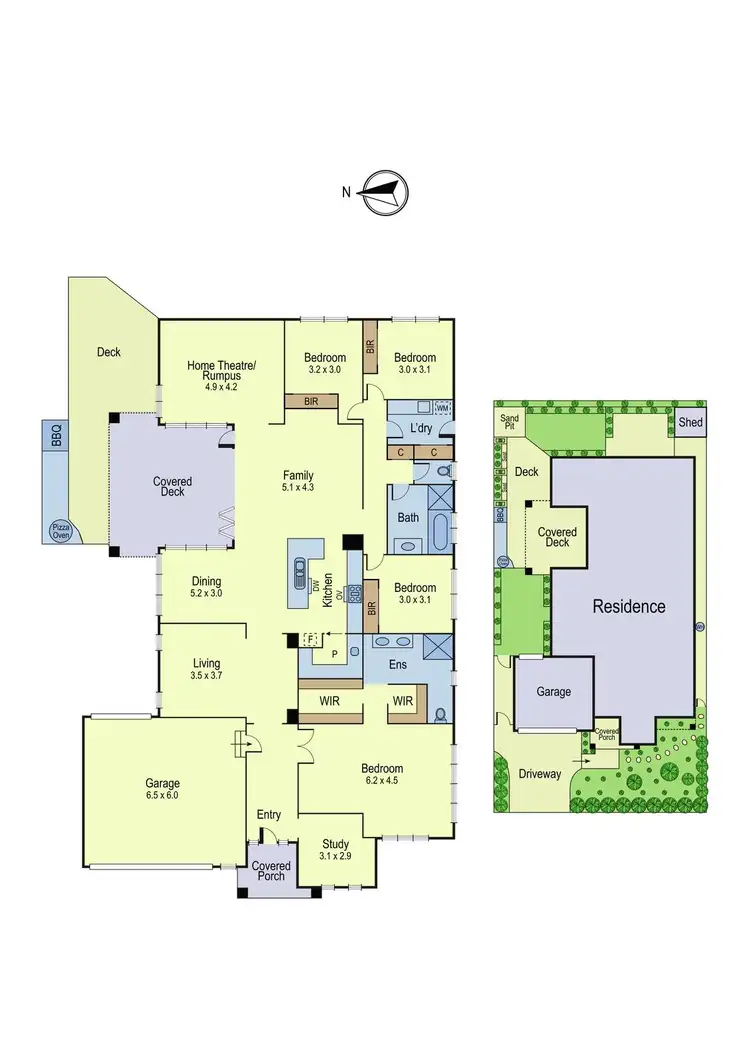 Floorplan of Homely house listing, 9 Sinnott Street, Doreen VIC 3754