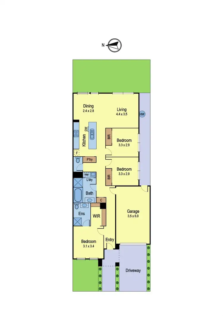 Floorplan of Homely house listing, 7 Dogwood Way, Mernda VIC 3754