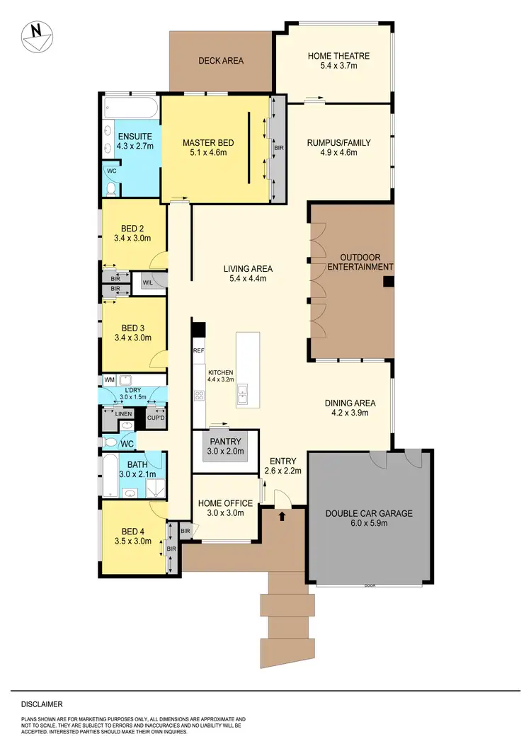 Floorplan of Homely house listing, 11 Carriers Arms Drive, Miners Rest VIC 3352