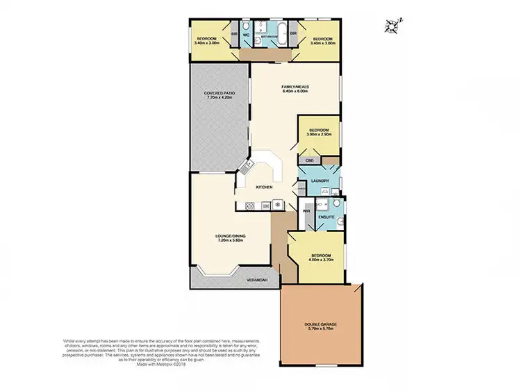 Floorplan of Homely house listing, 9 Sandalwood Drive, Narre Warren VIC 3805