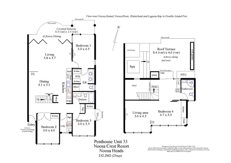 Floorplan of Homely apartment listing, 33/2 Natasha Avenue, Noosa Heads QLD 4567