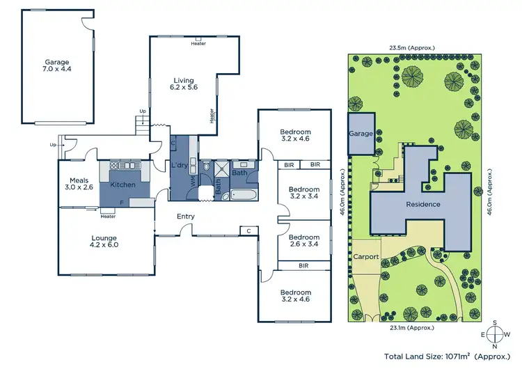 Floorplan of Homely house listing, 24 Glen Ebor Avenue, Blackburn VIC 3130
