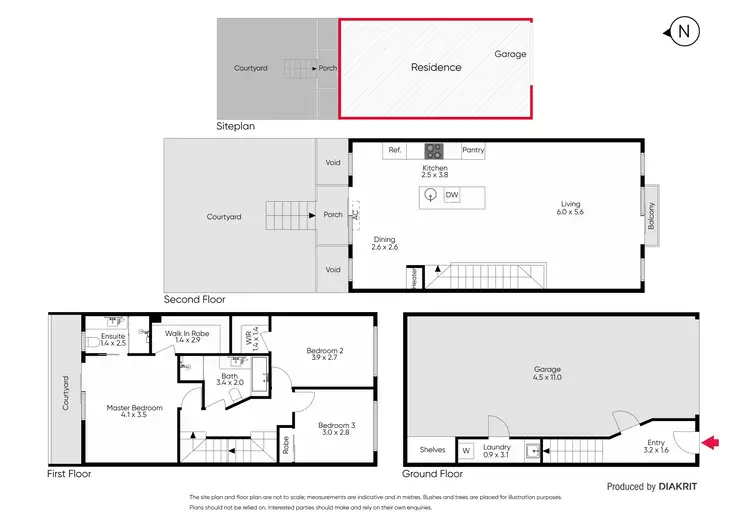 Floorplan of Homely townhouse listing, 4/39 Mount Pleasant Road, Preston VIC 3072