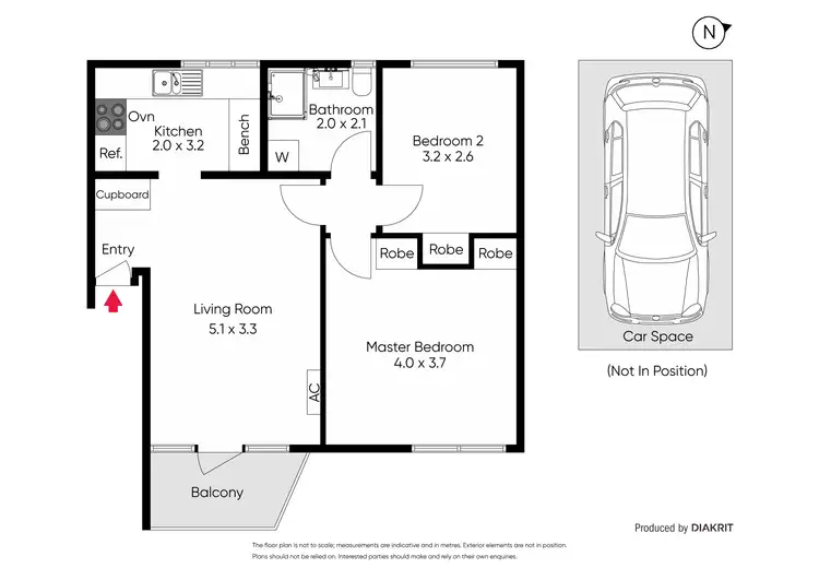 Floorplan of Homely apartment listing, 10/350 Dandenong Road, St Kilda East VIC 3183