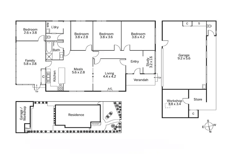 Floorplan of Homely house listing, 4 Parslow Street, Malvern VIC 3144