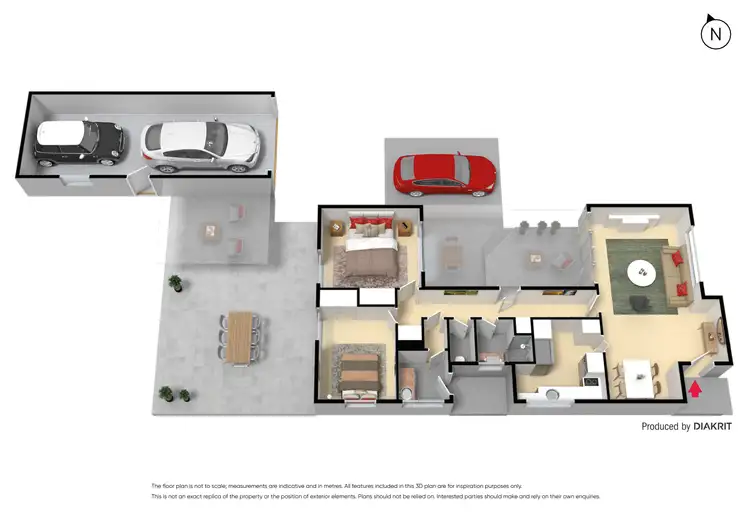 Floorplan of Homely house listing, 15 Leonard Street, Frankston VIC 3199