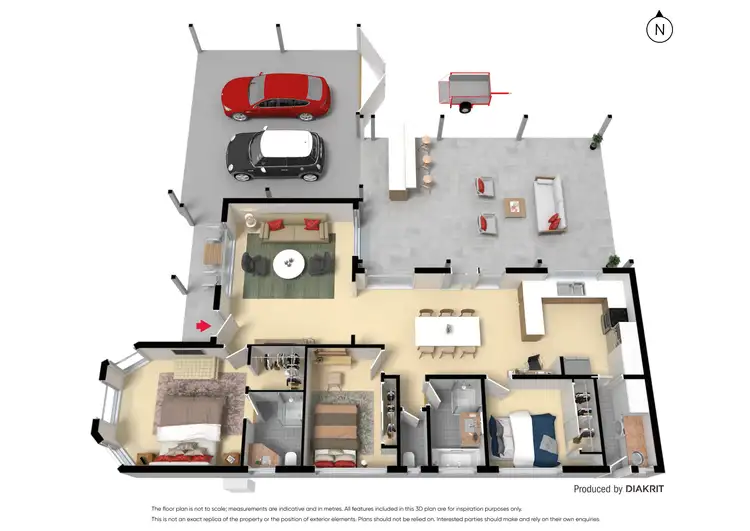 Floorplan of Homely house listing, 7 Clarendon Drive, Somerville VIC 3912