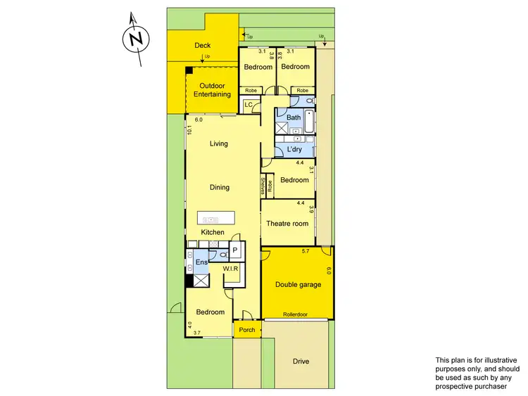 Floorplan of Homely house listing, 133 Elation Boulevard, Doreen VIC 3754