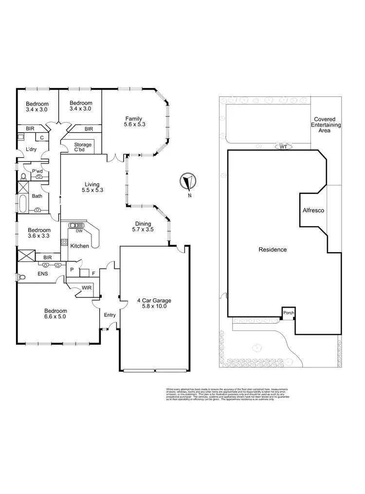 Floorplan of Homely house listing, 8 Parsley Terrace, South Morang VIC 3752