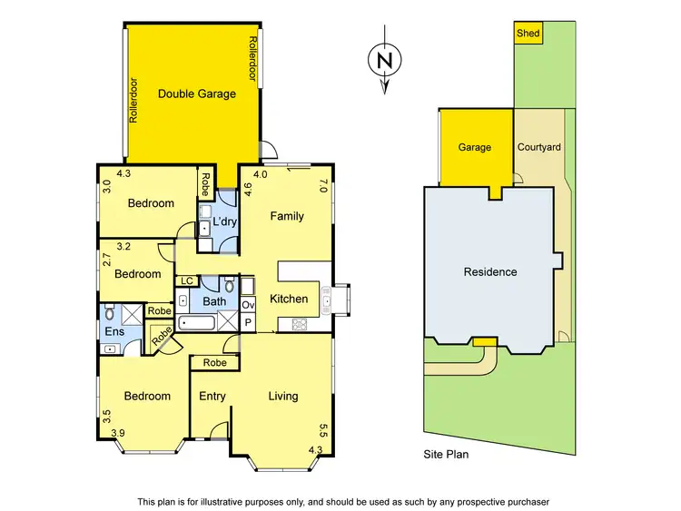 Floorplan of Homely townhouse listing, 6/19 River Street, Greensborough VIC 3088