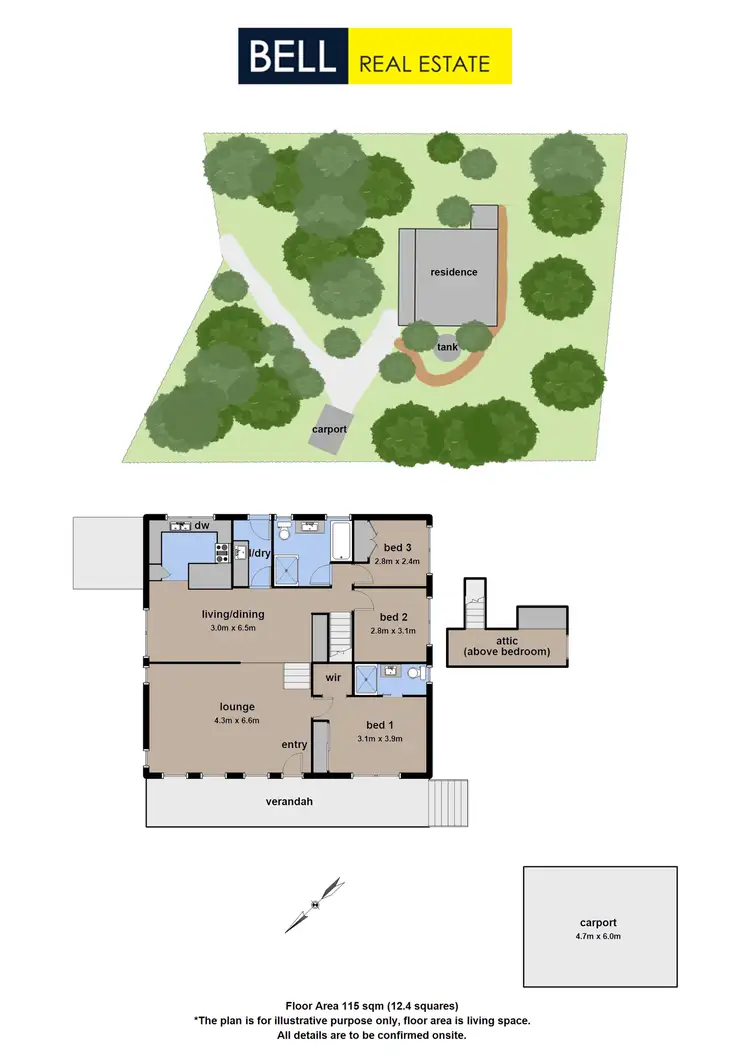 Floorplan of Homely house listing, 58 Inverness Road, Kalorama VIC 3766