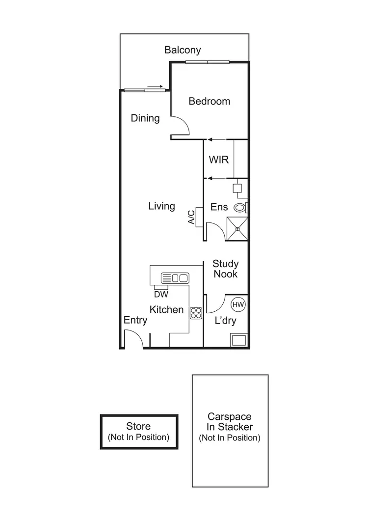 Floorplan of Homely apartment listing, 24/76 East Boundary Road, Bentleigh East VIC 3165