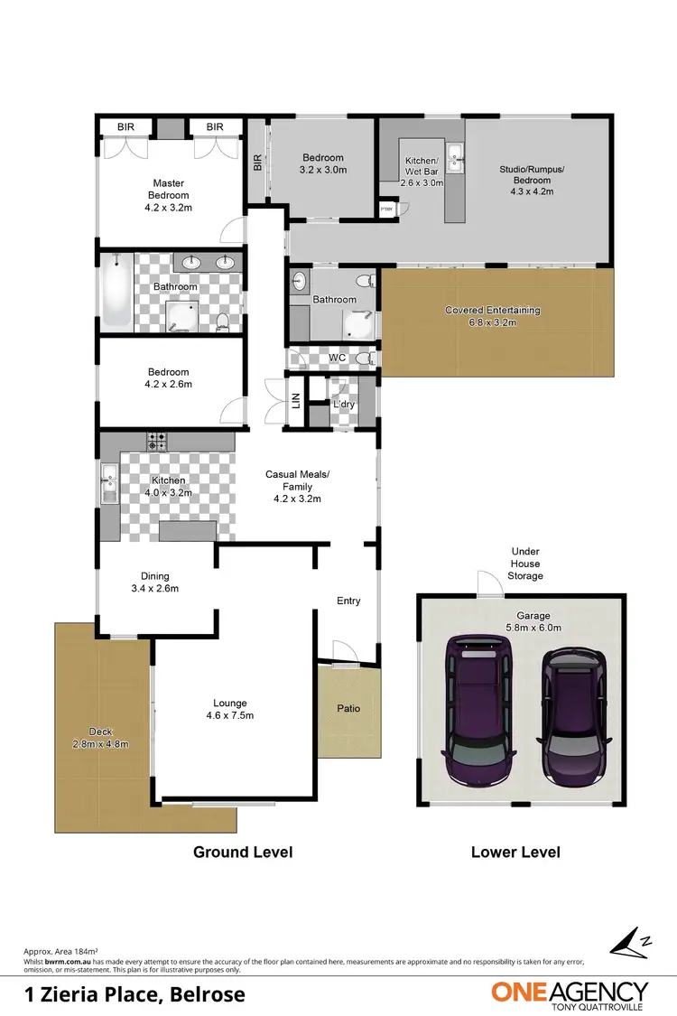 Floorplan of Homely house listing, 1 Zieria Place, Belrose NSW 2085