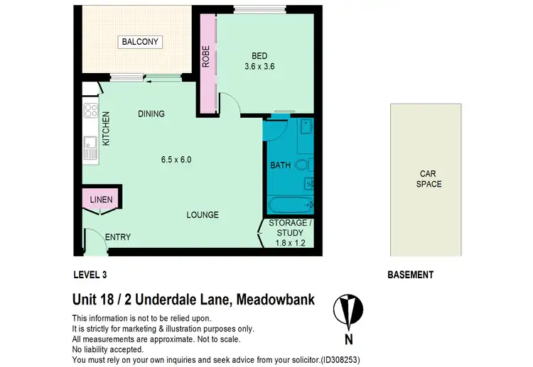 Floorplan of Homely apartment listing, 18/2 Underdale Lane, Meadowbank NSW 2114