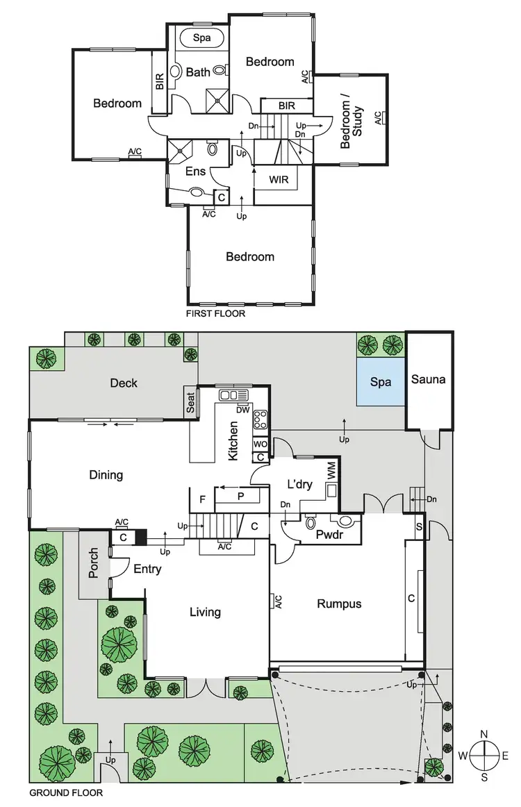 Floorplan of Homely townhouse listing, 32 Wanda Road, Caulfield North VIC 3161