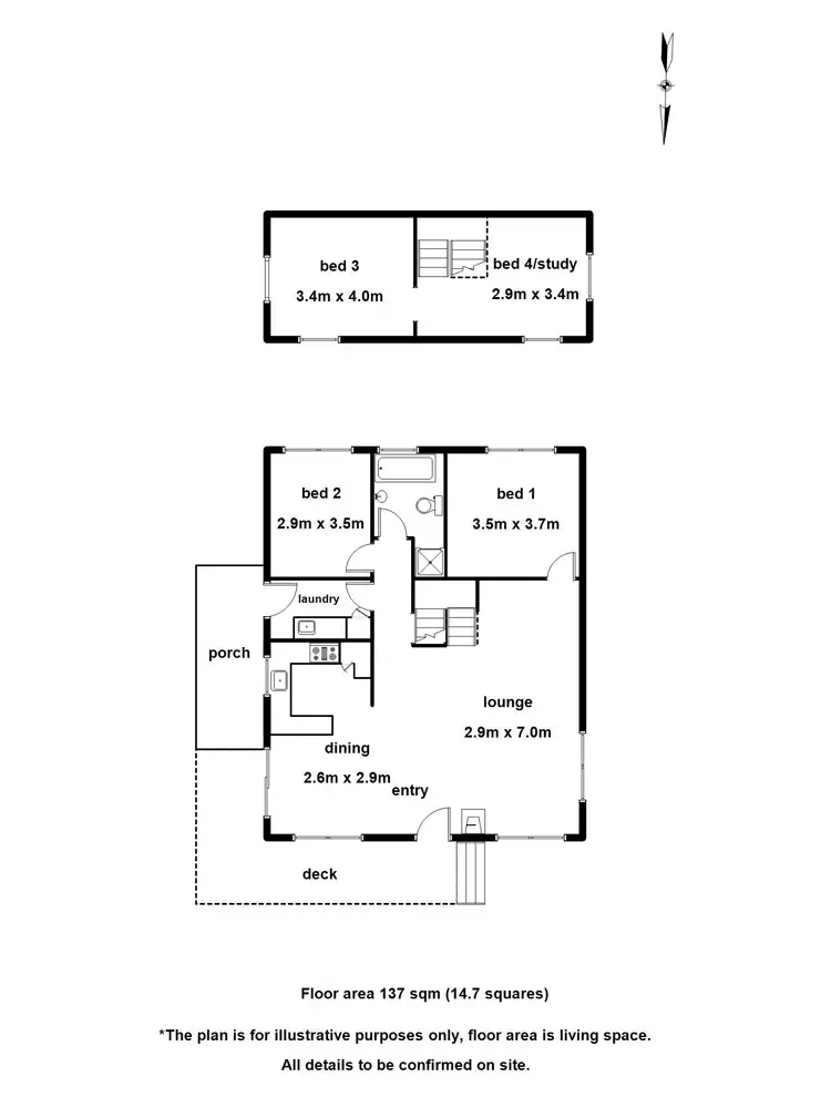 Floorplan of Homely house listing, 15 Nello Drive, Reefton VIC 3799