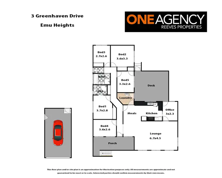 Floorplan of Homely house listing, 3 Greenhaven Drive, Emu Heights NSW 2750