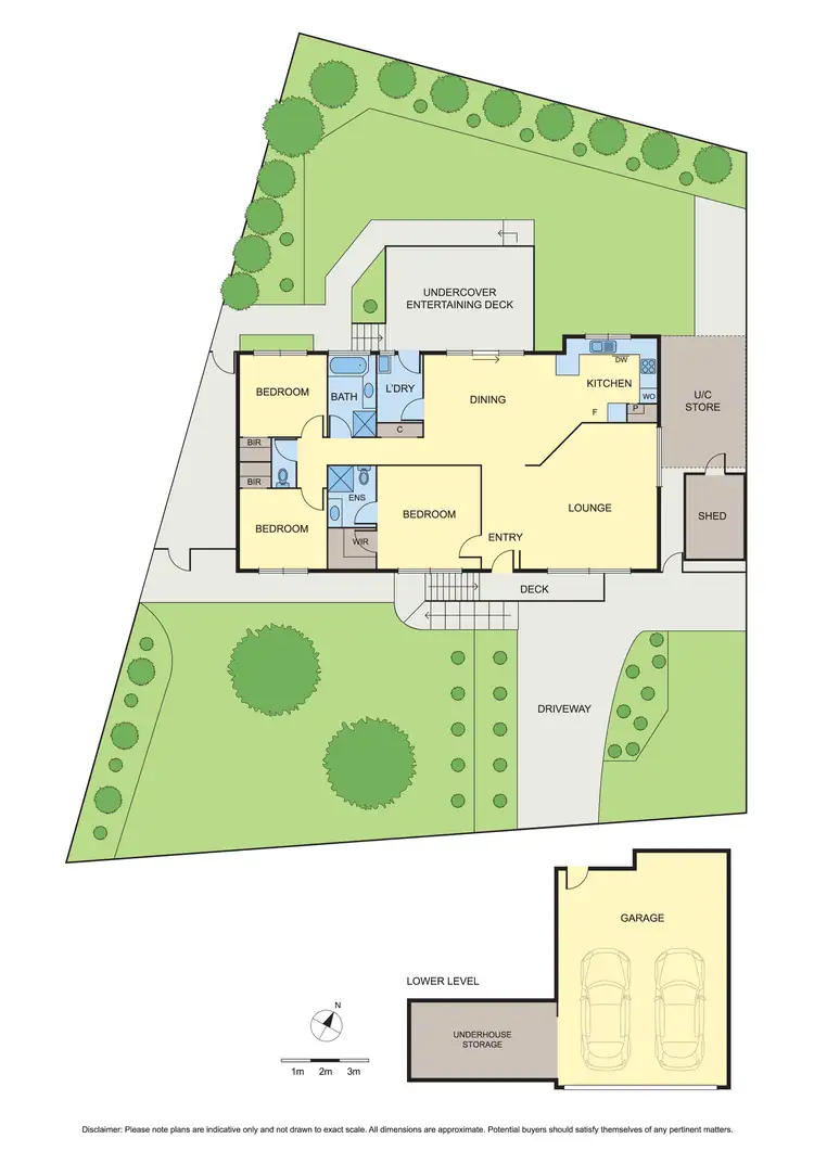 Floorplan of Homely house listing, 6 Ovata Close, Yallambie VIC 3085