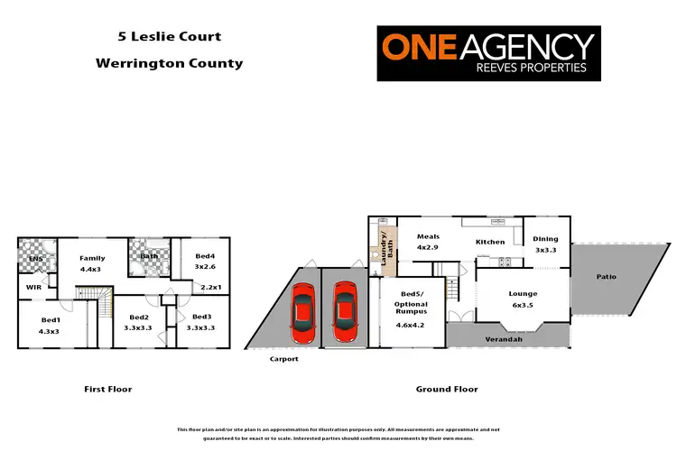 Floorplan of Homely house listing, 5 Leslie Court, Werrington County NSW 2747