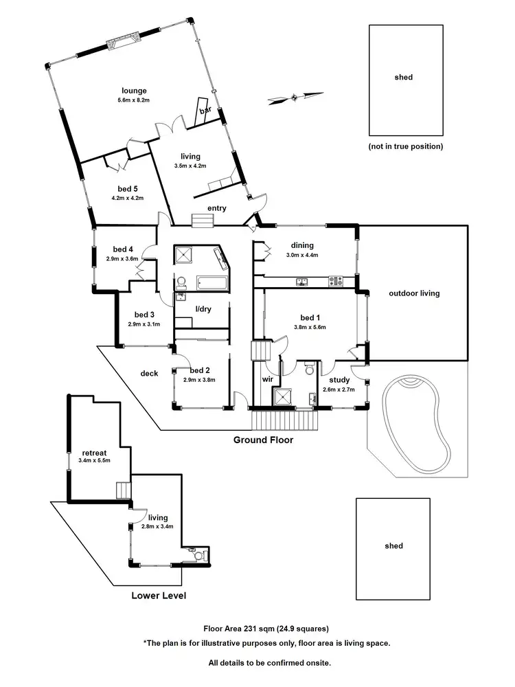 Floorplan of Homely house listing, 15 Ferndale Avenue, Upwey VIC 3158