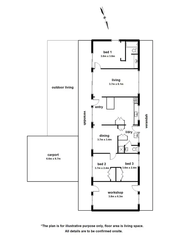 Floorplan of Homely house listing, 355 Prices Road, Gladysdale VIC 3797