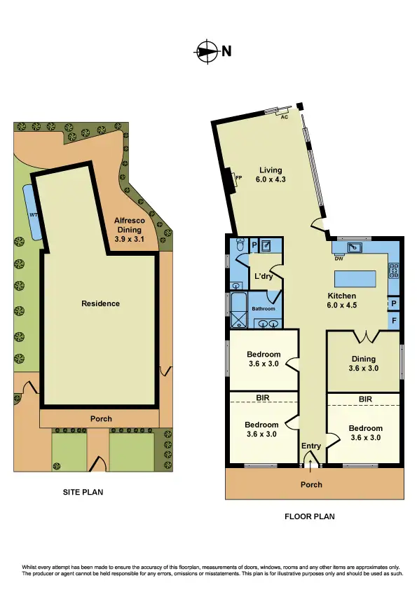 Floorplan of Homely house listing, 3 Mirls Street, Newport VIC 3015