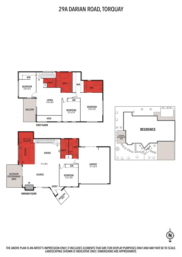 Floorplan of Homely house listing, 29A Darian Road, Torquay VIC 3228