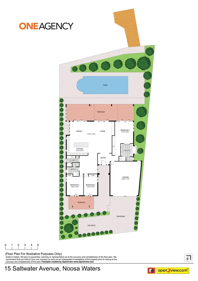 Floorplan of Homely house listing, 15 Saltwater Avenue, Noosa Waters QLD 4566