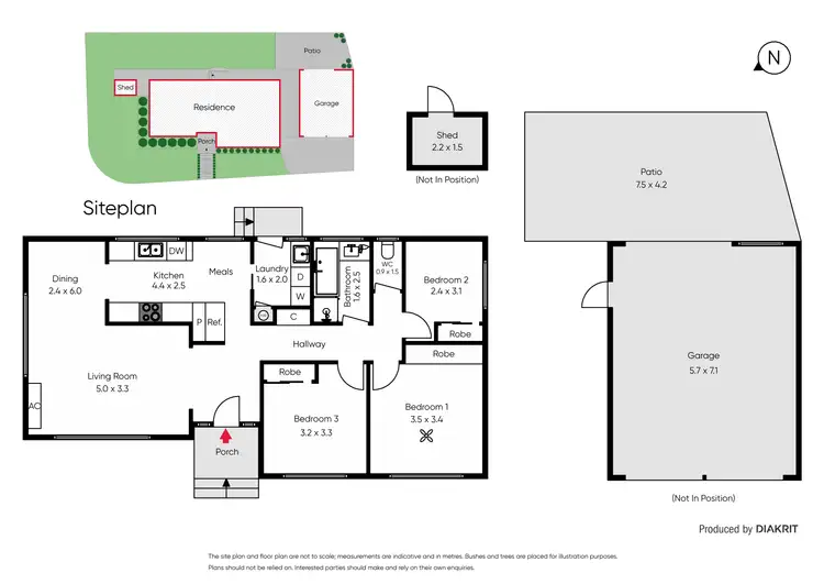 Floorplan of Homely house listing, 13 Roche Court, Epping VIC 3076