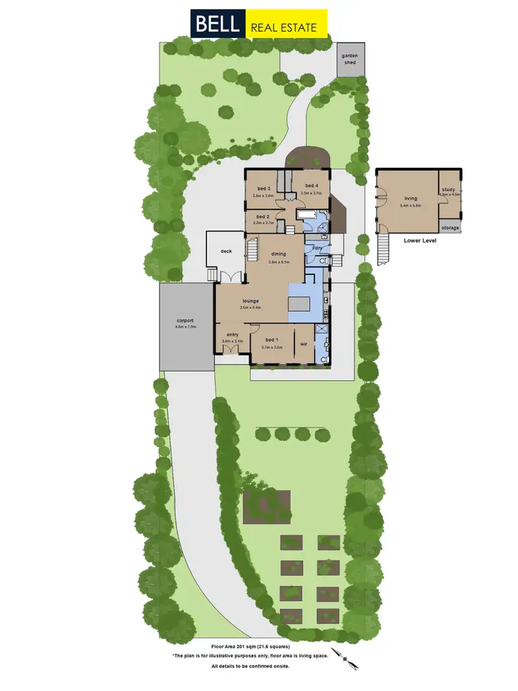 Floorplan of Homely house listing, 59 Hilton Road, Ferny Creek VIC 3786