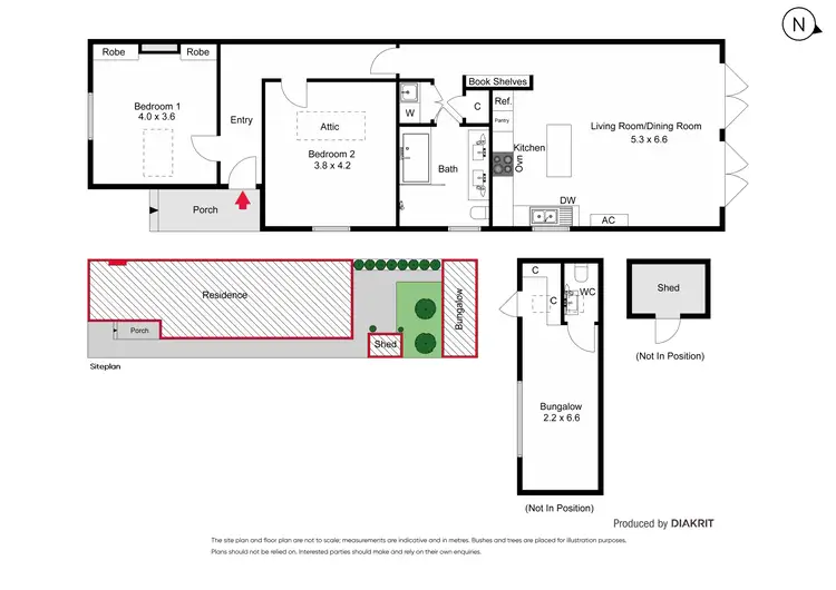 Floorplan of Homely house listing, 10 Lambert Grove, St Kilda East VIC 3183