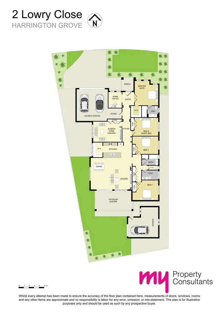 Floorplan of Homely house listing, 2 Lowry Close, Harrington Park NSW 2567