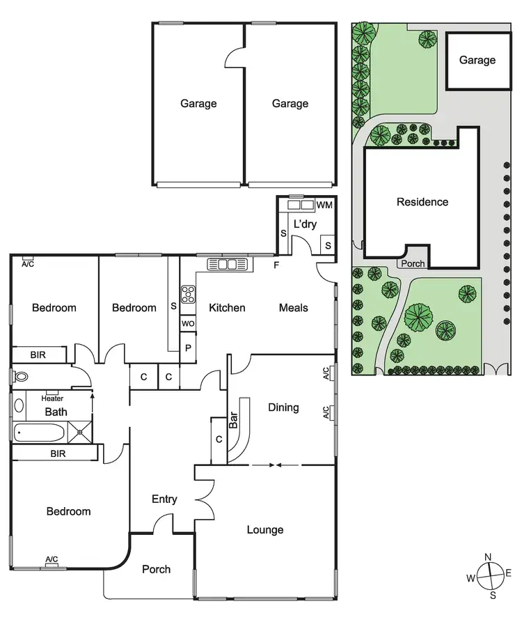 Floorplan of Homely house listing, 401 Glen Eira Road, Caulfield North VIC 3161