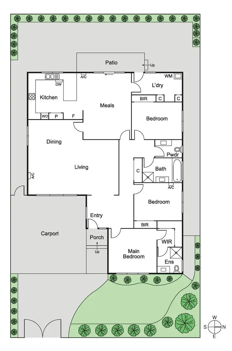 Floorplan of Homely unit listing, 2/41 College Street, Elsternwick VIC 3185