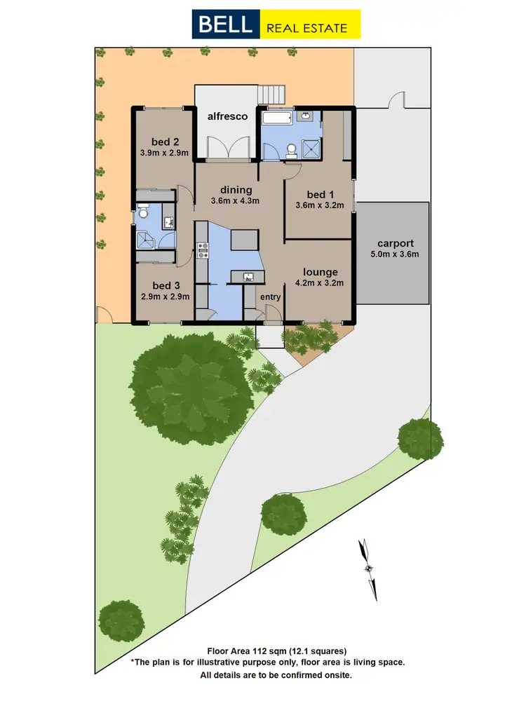 Floorplan of Homely house listing, 100 Main Street, Upwey VIC 3158