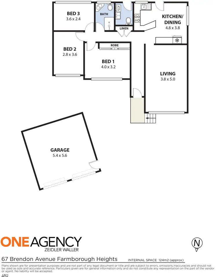 Floorplan of Homely house listing, 67 Brendon Avenue, Farmborough Heights NSW 2526