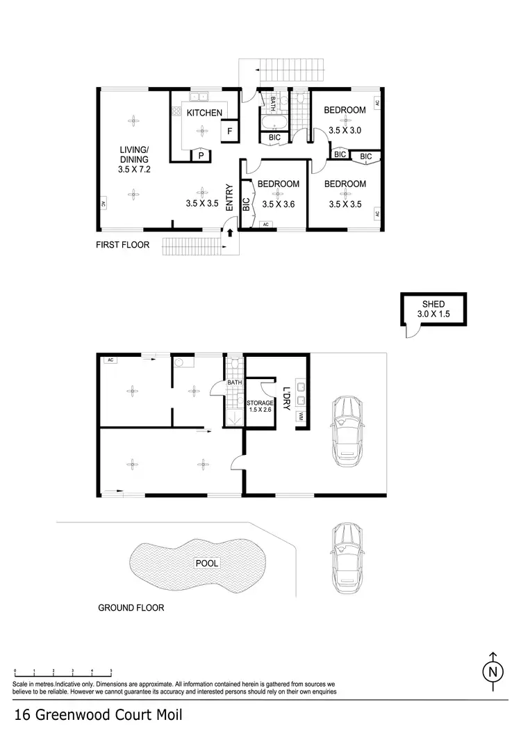 Floorplan of Homely house listing, 16 Greenwood Crescent, Moil NT 810
