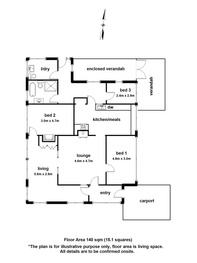 Floorplan of Homely house listing, 161 Mast Gully Road, Ferny Creek VIC 3786