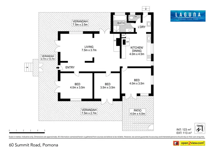 Floorplan of Homely house listing, 60 Summit Road, Pomona QLD 4568