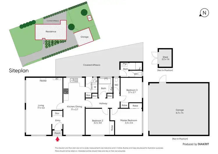 Floorplan of Homely house listing, 8 Dale Avenue, Safety Beach VIC 3936