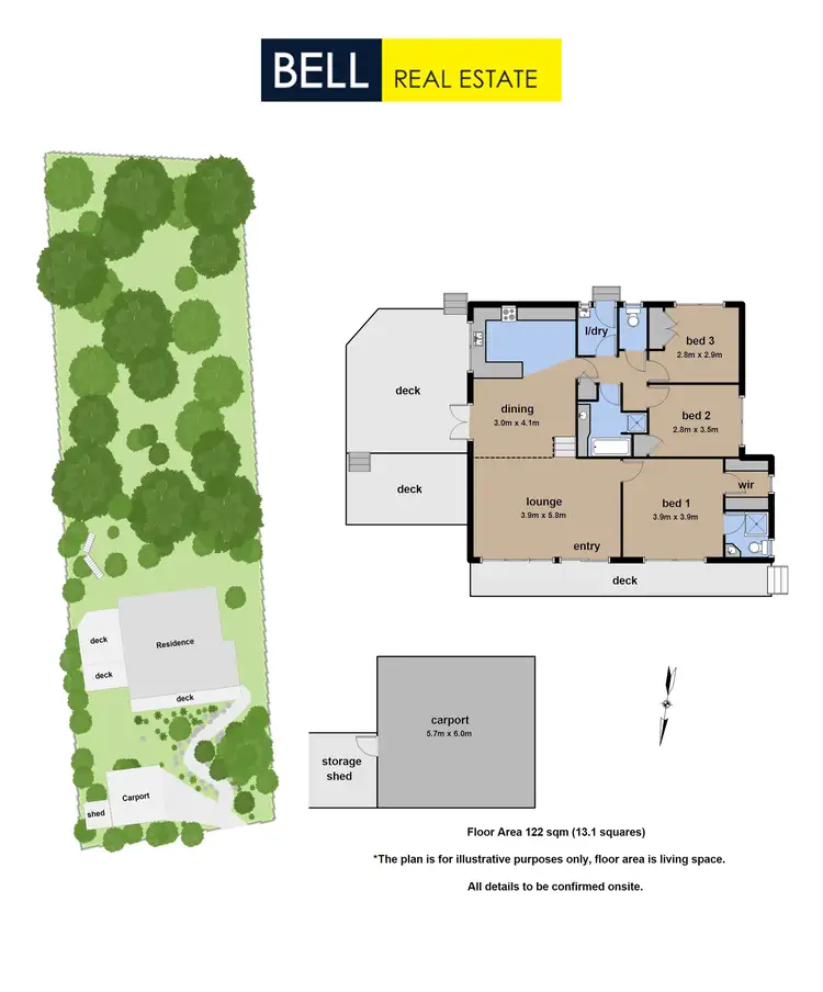 Floorplan of Homely house listing, 42 Ropley Grange, Upwey VIC 3158