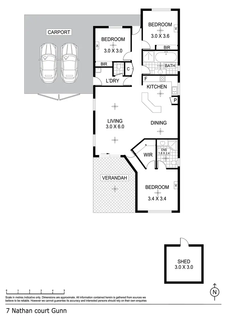 Floorplan of Homely house listing, 7 Nathan Court, Gunn NT 832