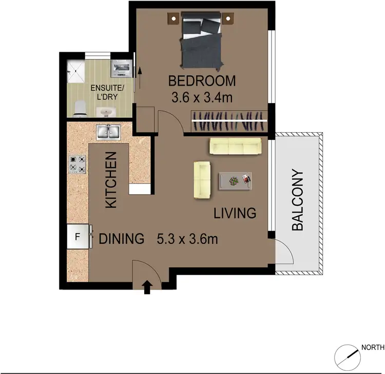 Floorplan of Homely apartment listing, 11/180 Raglan Street, Mosman NSW 2088