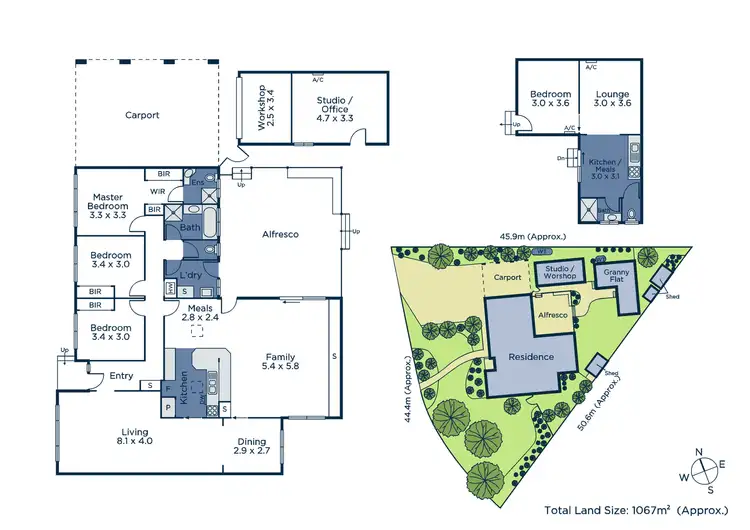 Floorplan of Homely house listing, 12 Bell Bird Drive, Bayswater North VIC 3153