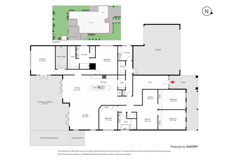 Floorplan of Homely house listing, 4 Shepparton Street, Eynesbury VIC 3338